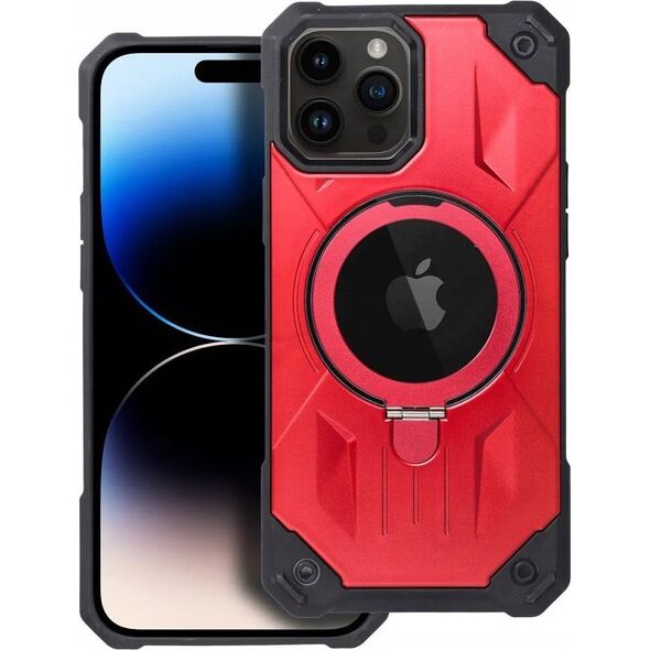 OEM Futerał ARMOR MAG COVER kompatybilny z MagSafe do IPHONE 14 Pro czerwony 13844576 5903396219320