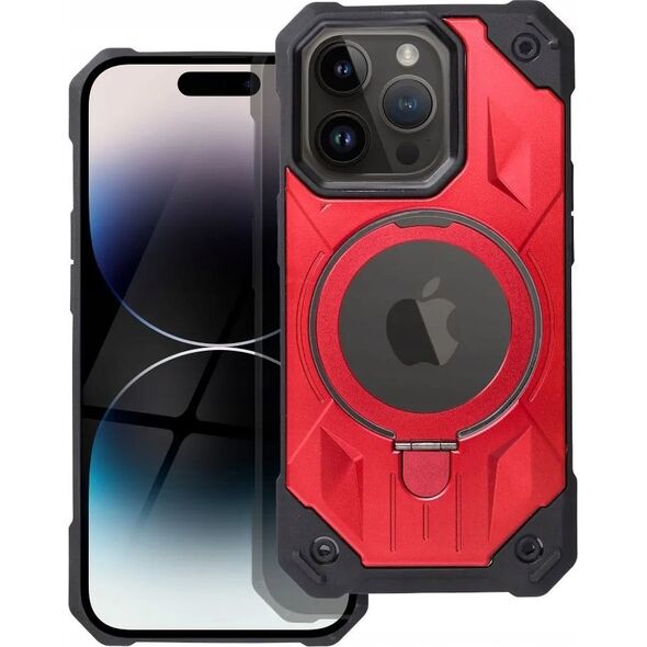 OEM Futerał ARMOR MAG COVER kompatybilny z MagSafe do IPHONE 15 Pro Max czerwony 13844589 5903396219429
