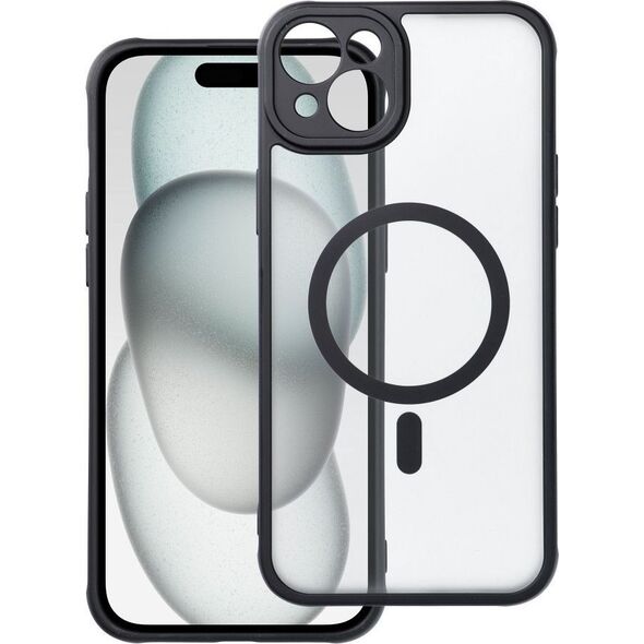 OEM Futerał FULL MATTE MAG COVER kompatybilny z MagSafe do IPHONE 15 Plus czarny 13844597 5903396219528