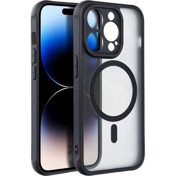 OEM Futerał FULL MATTE MAG COVER kompatybilny z MagSafe do IPHONE 15 Plus czarny 13844597 5903396219528