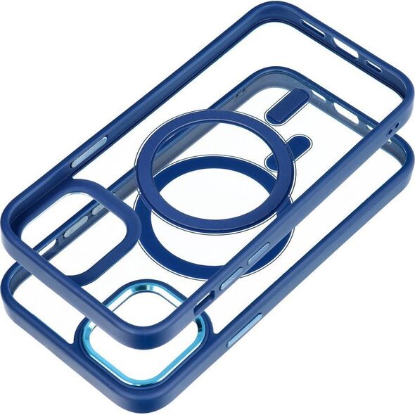 OEM Futerał COLOR EDGE MAG COVER kompatybilny z MagSafe do IPHONE 12 / 12 Pro niebieski 13844620 5903396220883