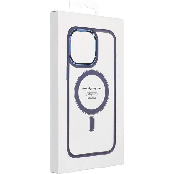 OEM Futerał COLOR EDGE MAG COVER kompatybilny z MagSafe do IPHONE 15 Pro niebieski 13844629 5903396220999