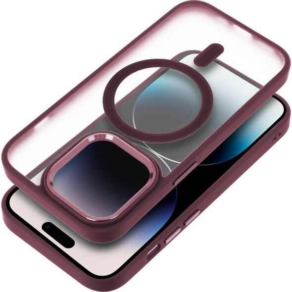 OEM Futerał MATTE MAG COVER kompatybilny z MagSafe do IPHONE 15 czerwony 13844636 5903396221712