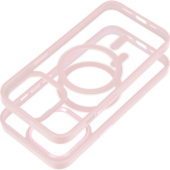 OEM Futerał COLOR EDGE MAG COVER kompatybilny z MagSafe do IPHONE 13 Pro różowy 13844647 5903396221842