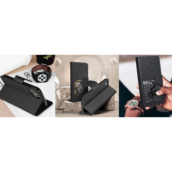OEM Kabura FANCY Book do MOTOROLA MOTO G14 czarny 13844790 5903396226489