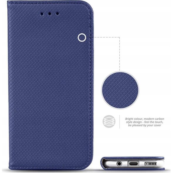 OEM Kabura SMART CASE Book do MOTOROLA Edge 40 granatowy 13844798 5903396226656