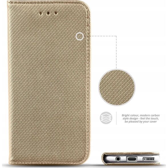 OEM Kabura SMART CASE Book do MOTOROLA Edge 40 złoty 13844806 5903396226649