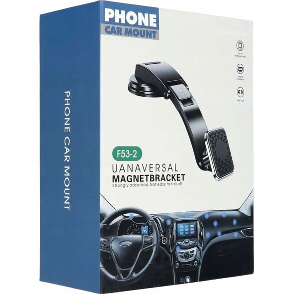 OEM Uchwyt samochodowy magnetyczny do deski F53-2 czarny 13844847 5903396227332