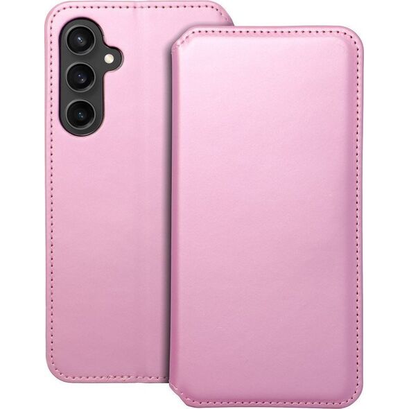 OEM Kabura DUAL POCKET Book do SAMSUNG S23 FE jasny różowy 13844870 5903396227509