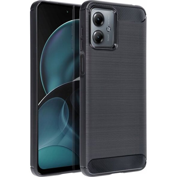 OEM Futerał CARBON do MOTOROLA G14 czarny 13844873 5903396227967