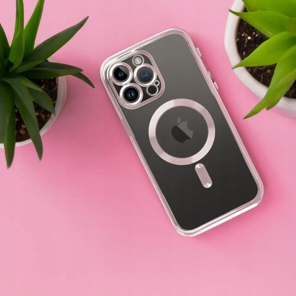 OEM Futerał ELECTRO MAG COVER kompatybilny z MagSafe do IPHONE 15 Pro złoty róż 13844887 5903396228162