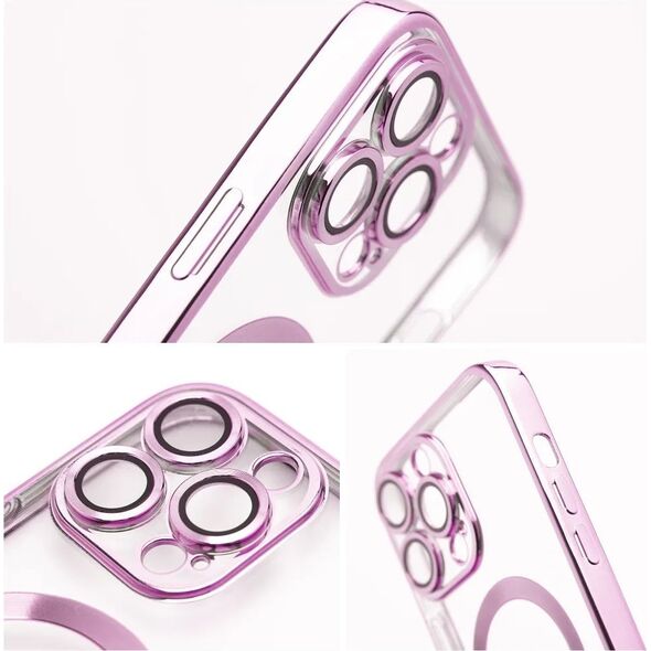 OEM Futerał ELECTRO MAG COVER kompatybilny z MagSafe do IPHONE 15 Pro złoty róż 13844887 5903396228162