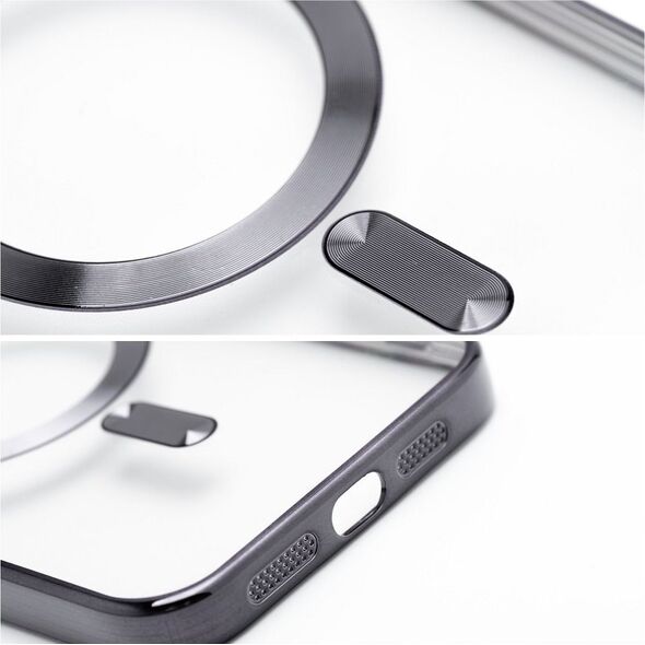 OEM Futerał ELECTRO MAG COVER kompatybilny z MagSafe do IPHONE 15 Pro czarny 13844889 5903396228193