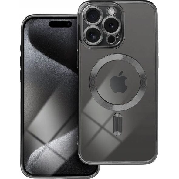 OEM Futerał ELECTRO MAG COVER kompatybilny z MagSafe do IPHONE 15 Pro czarny 13844889 5903396228193
