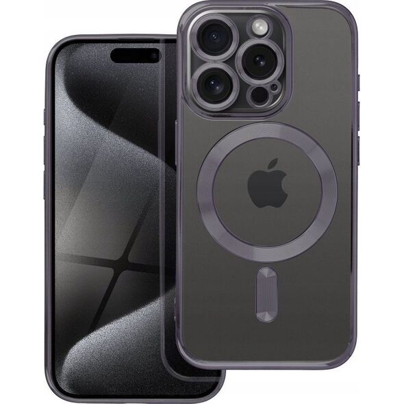OEM Futerał ELECTRO MAG COVER kompatybilny z MagSafe do IPHONE 15 Pro czarny 13844889 5903396228193