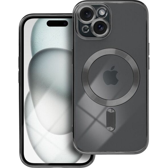 OEM Futerał ELECTRO MAG COVER kompatybilny z MagSafe do IPHONE 15 czarny 13844896 5903396228131