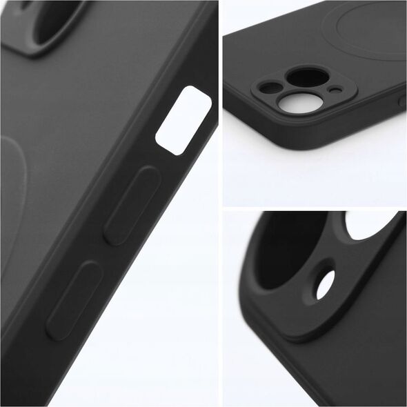 OEM Futerał SILICONE MAG COVER kompatybilny z MagSafe do IPHONE 15 Plus czarny 13844917 5903396228889