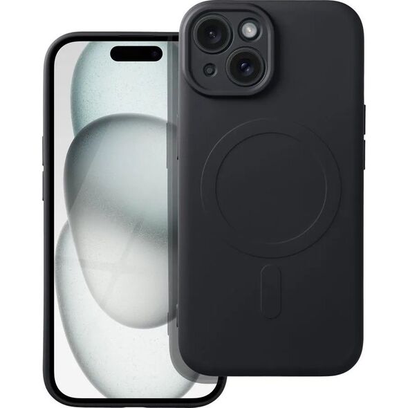 OEM Futerał SILICONE MAG COVER kompatybilny z MagSafe do IPHONE 15 czarny 13844922 5903396228872
