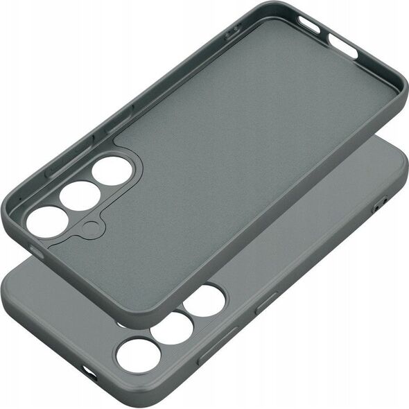 OEM Futerał METALLIC do SAMSUNG S24 szary 13845122 5903396233654
