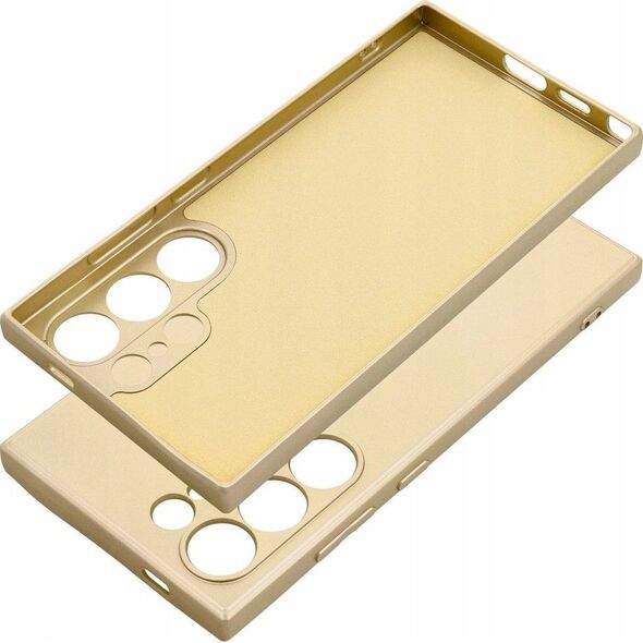 OEM Futerał METALLIC do SAMSUNG S24 Ultra złoty 13845129 5903396233739