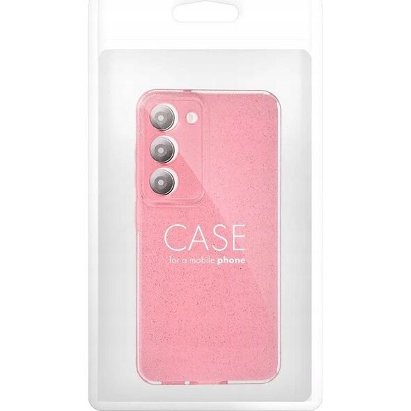 OEM Futerał CLEAR CASE 2 mm BLINK do SAMSUNG S24 różowy 13845135 5903396233876