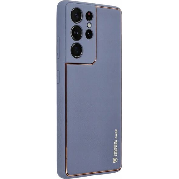 OEM Futerał LEATHER CASE skórzany do SAMSUNG S24 Plus niebieski 13845148 5903396233999