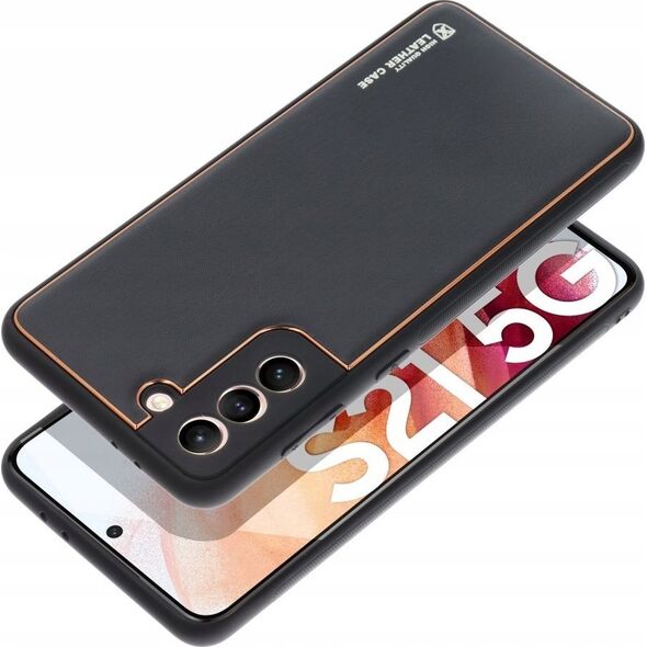 OEM Futerał LEATHER CASE skórzany do SAMSUNG S24 Plus czarny 13845153 5903396233982