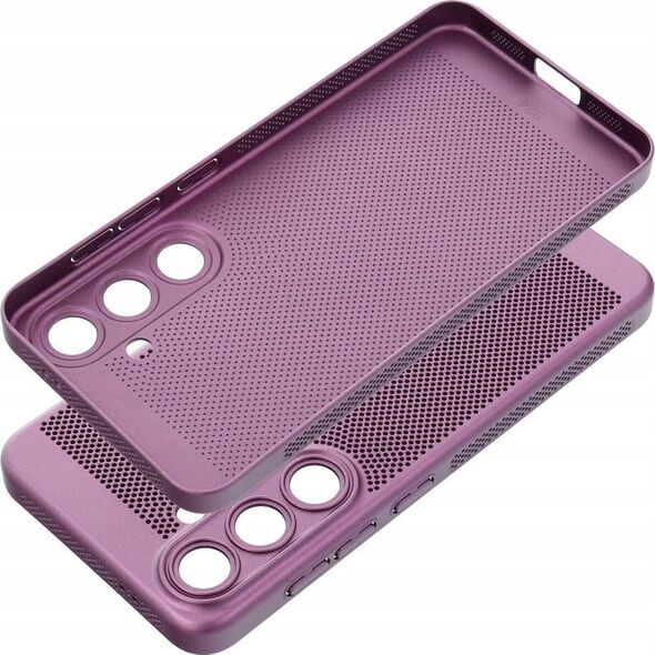 OEM Futerał BREEZY do SAMSUNG S24 fioletowy 13845170 5903396234187