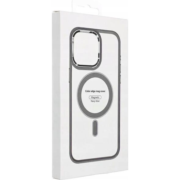 OEM Futerał COLOR EDGE MAG COVER kompatybilny z MagSafe do IPHONE 15 Plus tytanowy szary 13845244 5903396235597