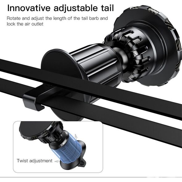 ForCell FORCELL F-Grip MagElite uchwyt samochodowy do kratki wlotu magnetyczny czarny 13845303 5903396236792