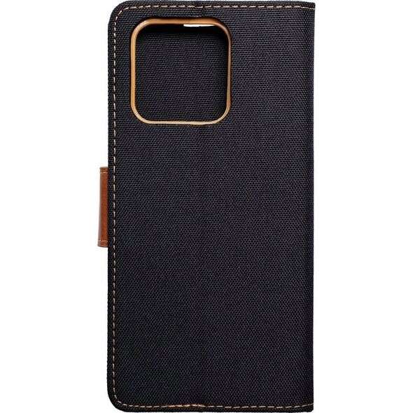 OEM Kabura CANVAS Book do XIAOMI Redmi 13C / POCO C65 czarny 13845607 5903396256530