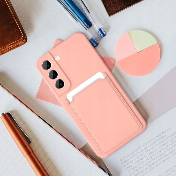 OEM Futerał CARD CASE do SAMSUNG A05S różowy 13845752 5903396262500