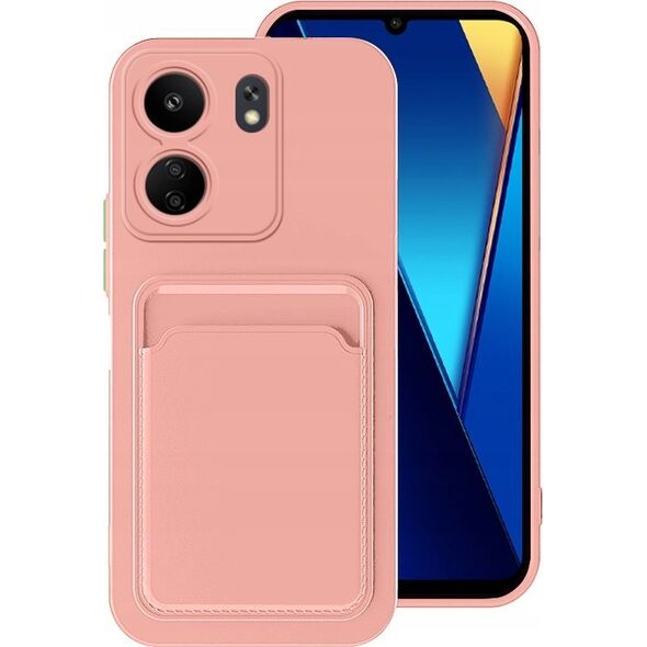 OEM Futerał CARD CASE do XIAOMI Redmi 13C / POCO C65 różowy 13845767 5903396262876