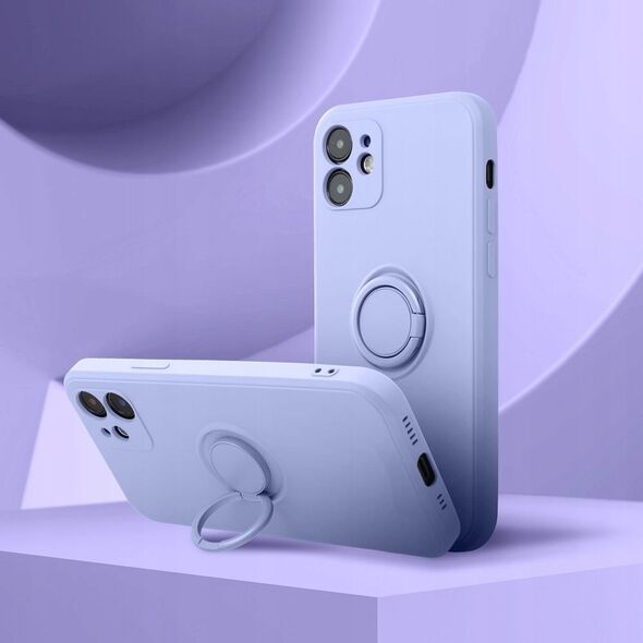 OEM Futerał SILICONE RING do XIAOMI Redmi 13C / POCO C65 fioletowy 13845780 5903396263132