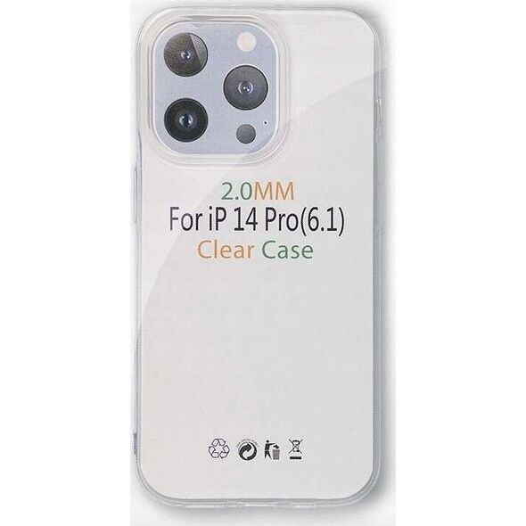 OEM Futerał CLEAR CASE 2 mm do TECNO Pova 5 (camera protection) transparentny 13845807 5903396263699