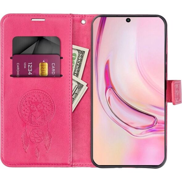 OEM Kabura MEZZO Book do XIAOMI Redmi Note 13 Pro 4G / POCO M6 Pro 4G łapacz snów magenta 13846007 5903396278877