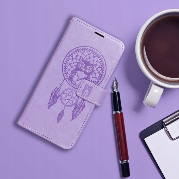 OEM Kabura MEZZO Book do XIAOMI Redmi Note 13 Pro 4G / POCO M6 Pro 4G łapacz snów fioletowy 13846012 5903396278853