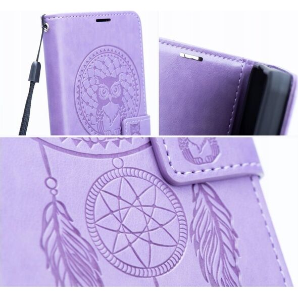 OEM Kabura MEZZO Book do XIAOMI Redmi Note 13 Pro 4G / POCO M6 Pro 4G łapacz snów fioletowy 13846012 5903396278853
