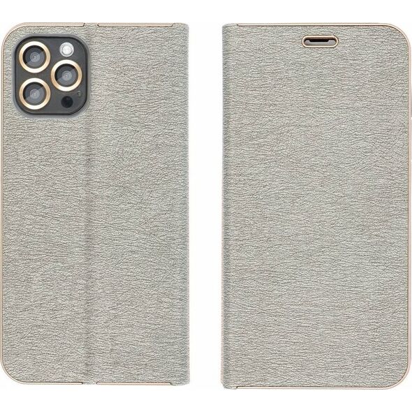 OEM Kabura LUNA Book Gold do XIAOMI Redmi NOTE 13 PRO 4G / POCO M6 Pro 4G srebrny 13846068 5903396279751