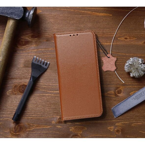 OEM Kabura SMART PRO Book skórzana do XIAOMI Redmi Note 13 5G brązowy 13846114 5903396281310