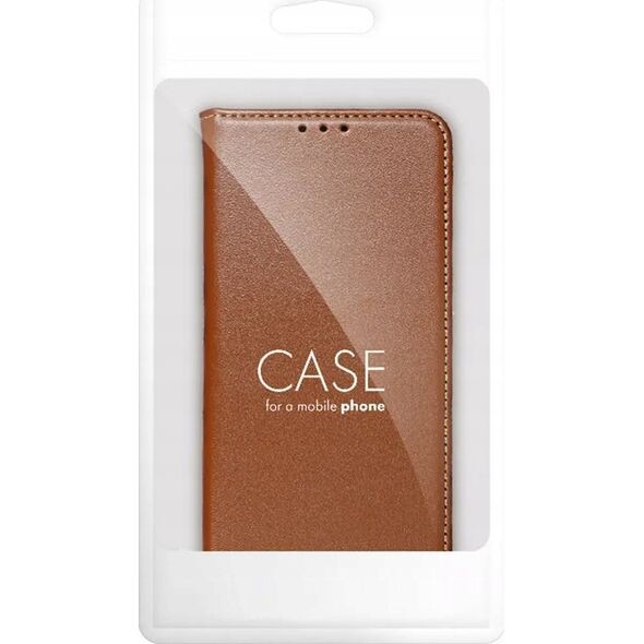OEM Kabura SMART PRO Book skórzana do XIAOMI Redmi Note 13 Pro 4G / POCO M6 Pro 4G brązowy 13846128 5903396281402