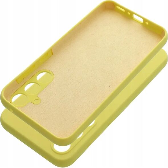 OEM Futerał SILICONE 2mm do SAMSUNG A35 5G żółty 13846360 5903396292972