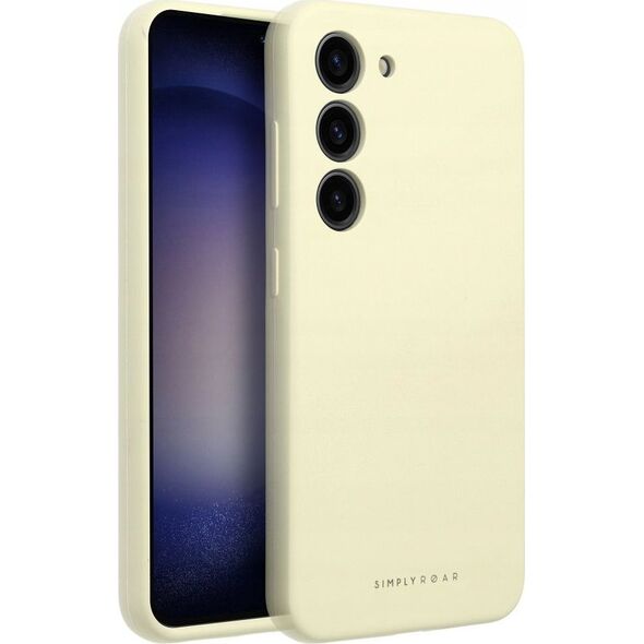 ROAR Futerał Roar Cloud-Skin - do Samsung Galaxy A15 4G / A15 5G Jasnożółty 13846408 5903396294105
