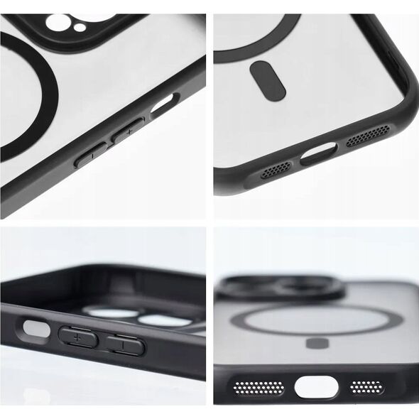 OEM Futerał FULL MATTE MAG COVER kompatybilny z MagSafe do SAMSUNG A35 czarny 13846525 5903396299919