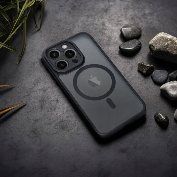 OEM Futerał FULL MATTE MAG COVER kompatybilny z MagSafe do SAMSUNG A35 czarny 13846525 5903396299919