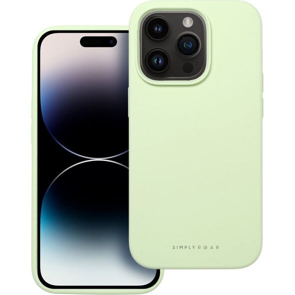 ROAR Futerał Roar Cloud-Skin - do iPhone 16 Plus Jasnozielony 13846592 5903396311833