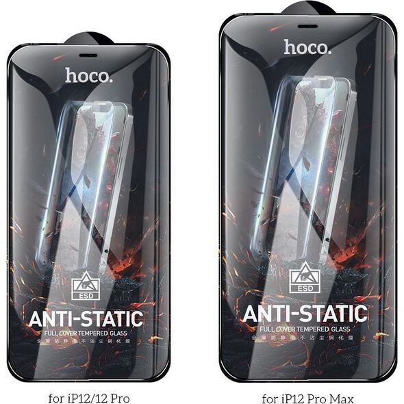 Hoco HOCO szkło hartowane HD Anti-static (SET 25in1) - MULTIPACK do iPhone 12 Pro Max (G10) 13846637 6931474771322