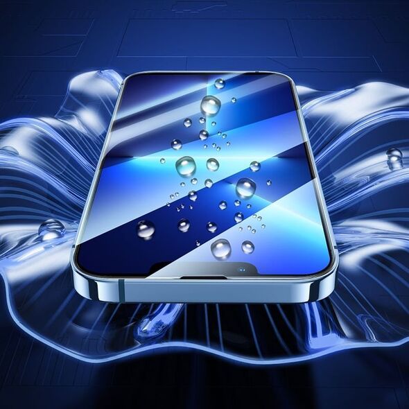 Hoco HOCO szkło hartowane HD 5D Guardian shield (SET 10in1) - do iPhone 13 Pro Max / 14 Plus czarny (G14) 13846650 6931474793706