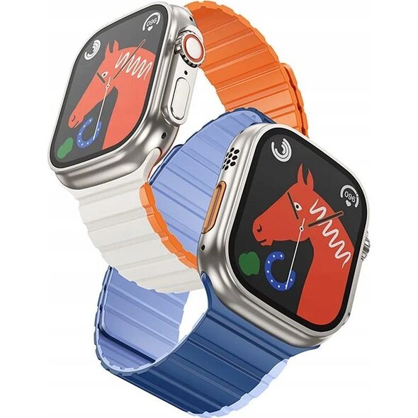 Hoco HOCO pasek do Apple Watch 38 / 40 / 41 mm AS102 ciemny niebieski z jasnym niebieskim 13846663 6942007619363