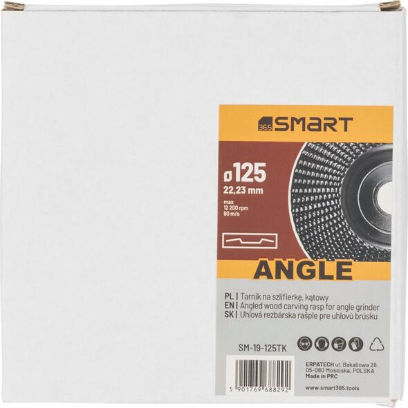 SMART365 tarnik na szlifierkę, kątowy, 125x22,23 mm 13850730 5901769688292